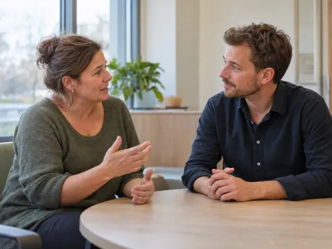in gesprek over leefstijl