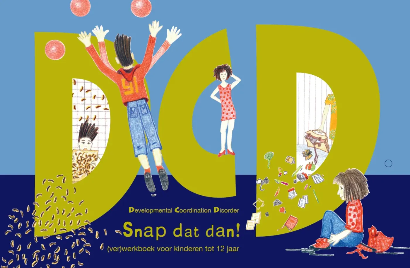 Voorkant van het boekje DCD? Snap dat dan!