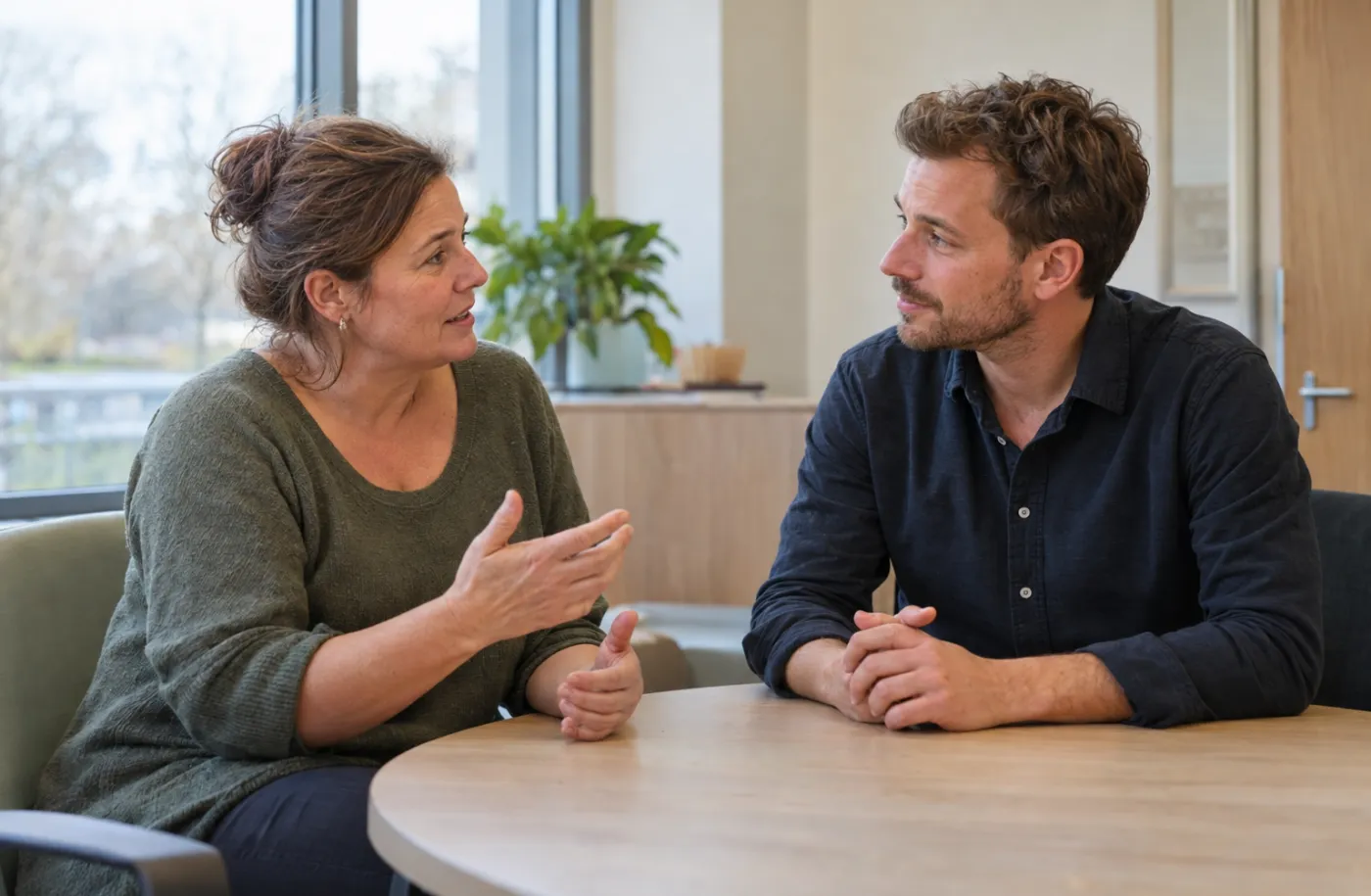 in gesprek over leefstijl